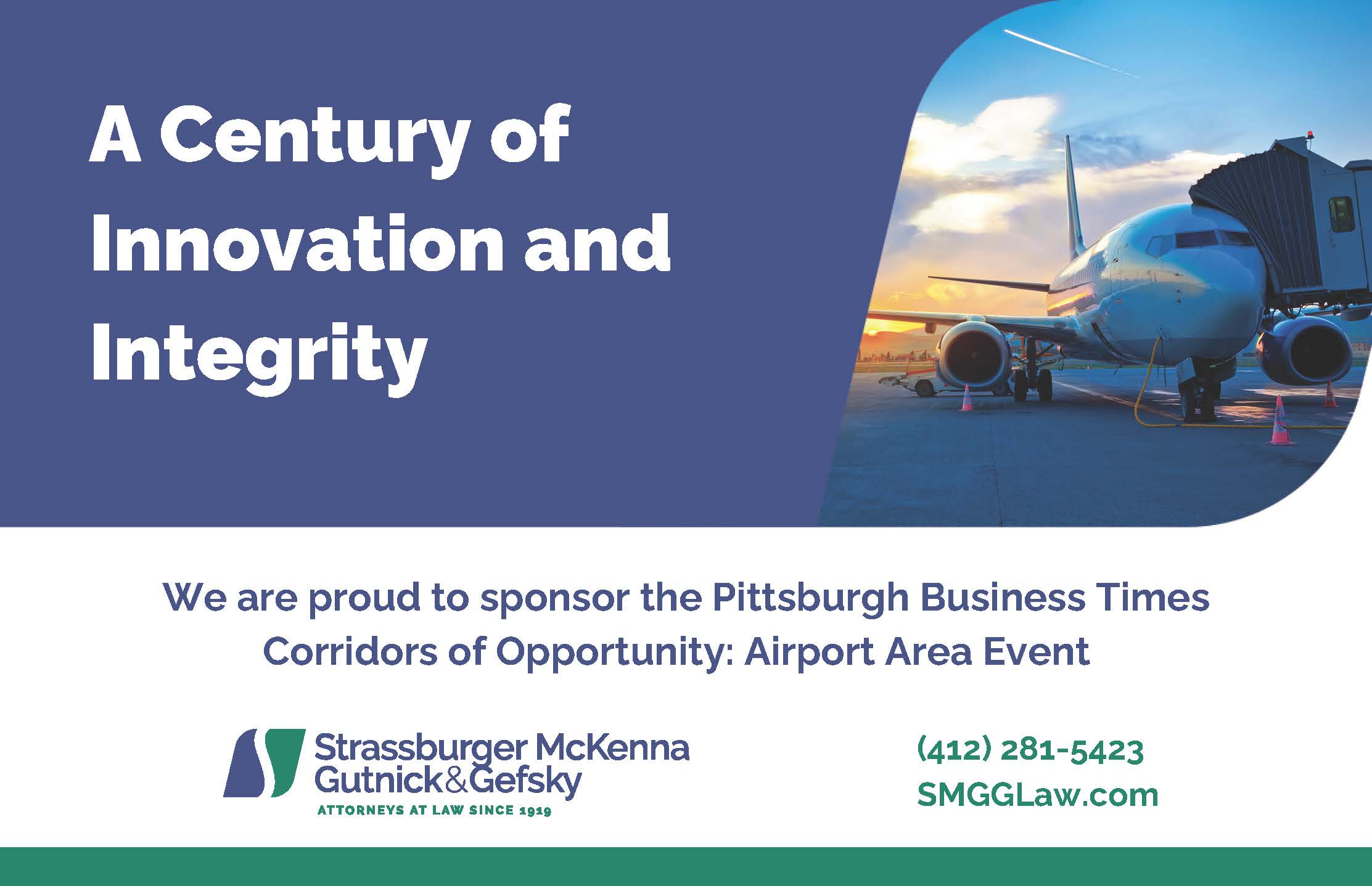 SMGG a Proud Sponsor of the Next Corridor of Opportunity: Airport Area on 9/12/2023